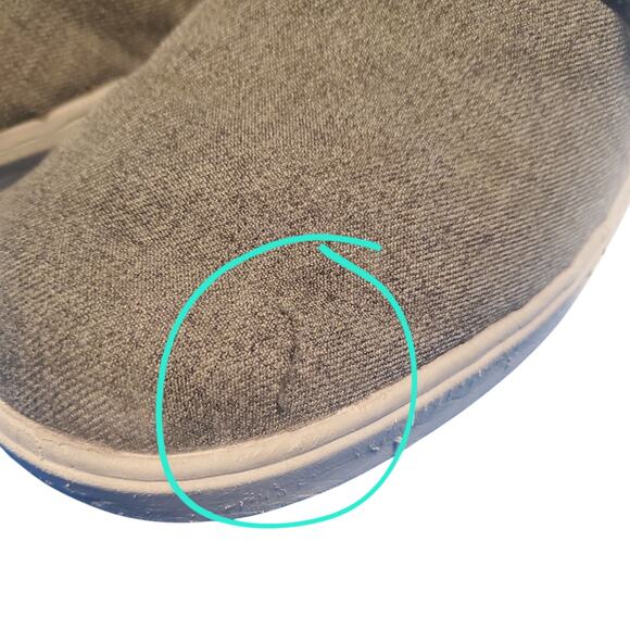 OluKai Size 11.5 EU 44.5 Nana Hele Wai'apo Chukka Boots High Top Canvas Green - Picture 4 of 11